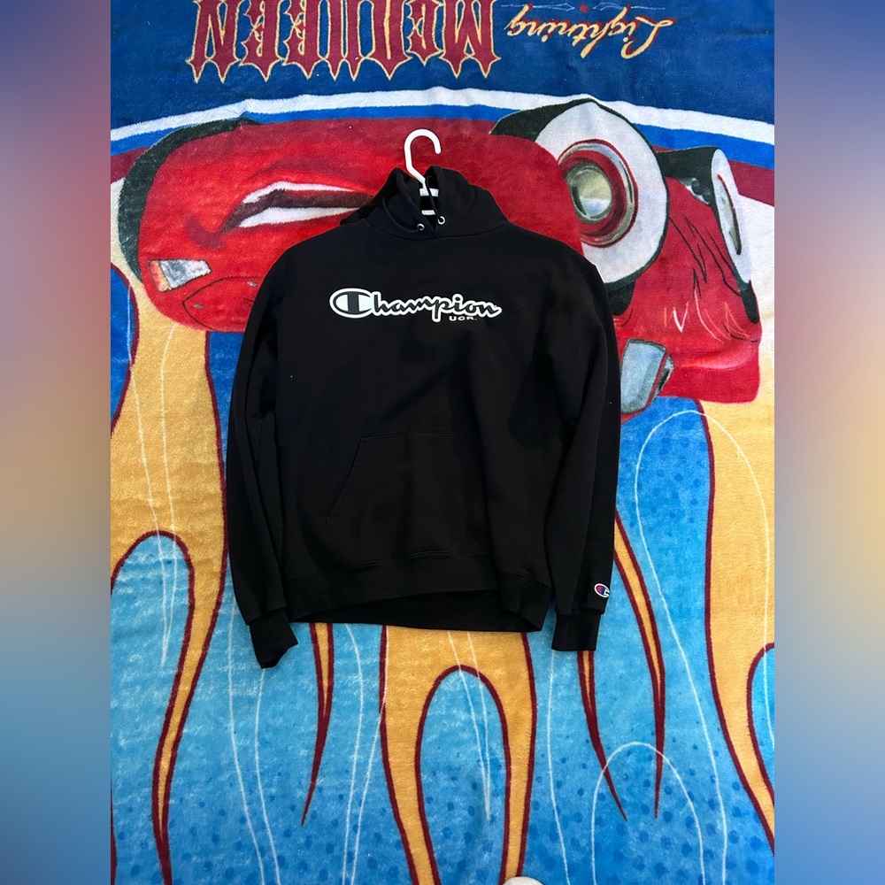 Champion Black Hoodie